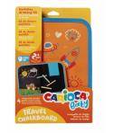 Carioca Travel Chalkboard Kit de Dibujo Portatil para Niños - Formato A4 - Incluye 4 Tizas de Colores - A Partir de 24 Meses