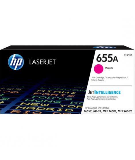 HP CF453A Magenta Cartucho de Toner Original - 655A