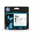 HP F9J86A Negro Photo y Cyan Cabezal de Impresion Original - 744