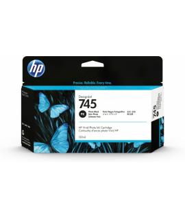 HP F9J98A Negro Photo Cartucho de Tinta Original - 745