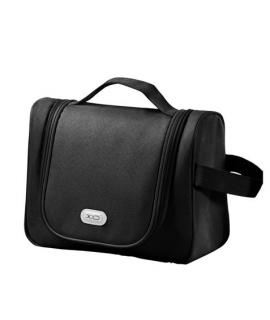 XO Organizador de Viaje - Varios Bolsillos - Desplegable - Doble Asa de Transporte - Colgador Incorporado - Color Negro
