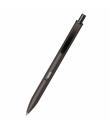 Dohe Elegance Pack de 4 Boligrafos - Punta Fina de 0,5mm - Fabricados en Aluminio - Tacto Soft - Color Negro