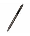 Dohe Elegance Pack de 4 Boligrafos - Punta Fina de 0,5mm - Fabricados en Aluminio - Tacto Soft - Color Negro