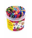 Jovi Felt Pens Bote de 96 Rotuladores - Amplia Variedad de Tonos - Tinta de Gran Fijacion - Punta Resistente - Capuchon Ventilad