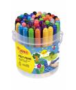 Jovi Felt Pens Bote D E48 Rotuladores Jumbo - Tinta de Gran Fijacion - Punta de 3mm - Capuchon de Seguridad Ventilado - Grip Tri