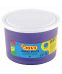 Jovi Finger Paint Bote de 500ml - Ingredientes Naturales - Colores Mezclables - Textura Gelatinosa - Lavable - Color Morado