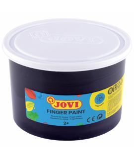 Jovi Finger Paint Bote de 500ml Pintura de Dedos - Ingredientes Naturales - Colores Mezclables - Textura Gelatinosa - Lavable - 