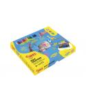 Jovi Jumbo Easy Grip Caja de 300 Ceras Triangulares - Super Resistentes - No Manchan Ni Se Rompen - Agarre Facil - Ideal paea Es