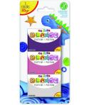 Carioca Blister 3 Plastilinax60gr - Facil de Usar - No Se Seca - Reutilizable - Colores Brillantes y Mezclables - Libre de Glute