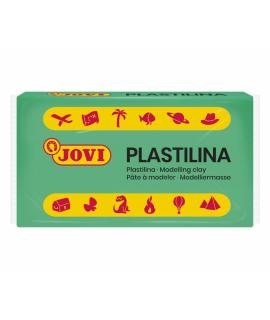 Jovi Caja de 30 Pastillas de Plastilina 50gr - Muy Moldeable - No Se Seca - sin Gluten - Inocua - Color Verde