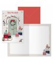 Dohe Welcome Pack de 6 Tarjetas de Felicitacion Navideña con Sobre - Tamaño Cerrada 11.5x17cm, Abierta 23x17cm - Papel Offset - 