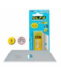 Olfa Pack de 5 Cuchillas de Respuesto para Cutters Olfa SK-4, SK-5, SK-9 y UTC-1 - Acero Inoxidable