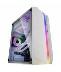 Mars Gaming MC-S1 Caja Compacta Gaming - Iluminacion ARGB 12 Modos - Ventilador FRGB Incluido - Ventana Lateral Completa - Compa
