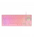 Mars Gaming MK023 Teclado Gaming - Tecnologia H-Mech RED - Iluminacion FRGB - Anti-Ghosting - Compatibilidad Universal - Estruct