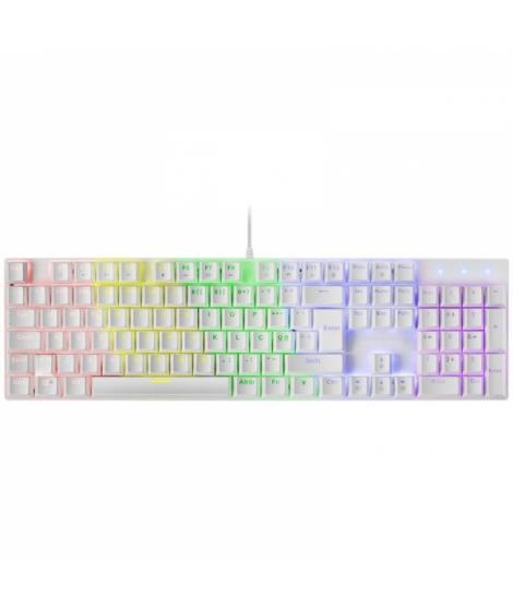 Mars Gaming MK422 Teclado Mecanico RGB - Switches Antipolvo - Teclas Imborrables - 12 Efectos RGB - Anti-ghosting - Multiplatafo