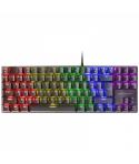 Mars Gaming MK80 Teclado Gaming Mecanico - Compacto TKL - Iluminacion RGB - Teclas Doble Inyeccion - Switches Antipolvo - Multip