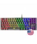 Mars Gaming MK80 Teclado Gaming Mecanico - TKL Compacto - Iluminacion RGB - Teclas Doble Inyeccion - Switches Antipolvo - Multip