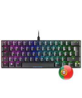 Mars Gaming MKMINI Teclado Gaming - Ultra-Compacto 60% - Iluminacion RGB Chroma - Switches Mecanicos OUTEMU Pro - Software Perso