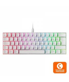 Mars Gaming MKMINI Teclado Gaming - Diseño 60% - Iluminacion RGB 16.8M - Switches Mecanicos OUTEMU PRO - Multiplataforma - USB-C