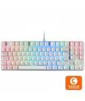 Mars Gaming MKREVO PRO Teclado Mecanico - TKL con Pad Numerico - Switches OUTEMU PRO - Iluminacion FULL RGB - Base de Aluminio -