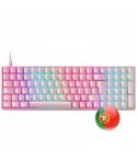 Mars Gaming MKULTRA Teclado Gaming Premium - 96% Compacto - Teclas PBT Pudding - Iluminacion RGB Chroma - Switches OUTEMU SQ - U