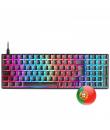 Mars Gaming MKULTRA Teclado Gaming Premium - Tamaño Compacto 96% - Teclas PBT Pudding - Iluminacion RGB Chroma - Switches Antipo