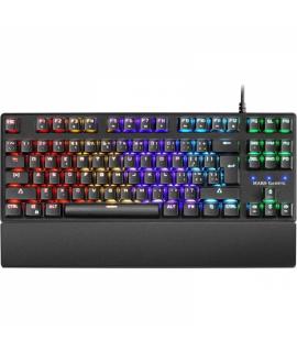 Mars Gaming MKXTKL Teclado Mecanico - Diseño TKL Compacto - Iluminacion RGB Multiefectos - Switches OUTEMU SQ - Reposamuñecas Er