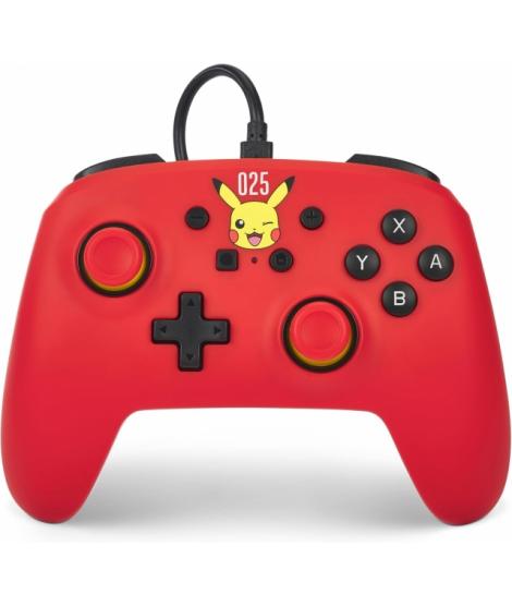 PowerA Mando con Cable para Nintendo Switch - Laughing Pikachu