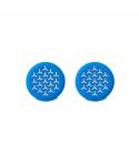FR-TEC Grips para Dualsense PS5 - Relieve para Mejor Agarre y Precision - Proteccion del Joystick - Color Azu/Blanco