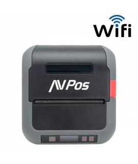 AVPos AVP-MLP900W Impresora Termica Portatil de Etiquetas con Funda - Resolucion 203 DPI - Velocidad 70 mm/s - USB y Wifi - Colo