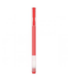 Xiaomi High-Capacity Caja de 10 Boligrafos de Gel - Punta 0.5mm - Alta Capacidad - Secado Rapido - Color Rojo