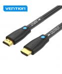 Vention Cable HDMI - Resolucion 4K - Sonido de Alta Calidad - Extremos Chapados en Oro - Color Negro