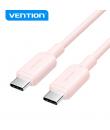 Vention CableTech Conexion USB - Niquelado - 60W - 3A - Color Rosa