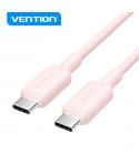 Vention CableTech Conexion USB - Niquelado - 60W - 3A - Color Rosa