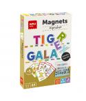 Apli Juego Magnetico El Abecedario - Introduccion a la Escritura - Incluye 44 Imanes de Letras y 15 Fichas con Ejemplos
