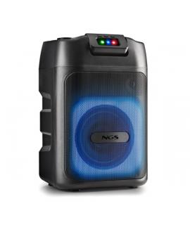 NGS Wild Club Altavoz Portatil 80W TWS Bluetooth 5.2 - Iluminacion Laser al Ritmo de la Musica - USB, TF y Aux In - Autonomia ha