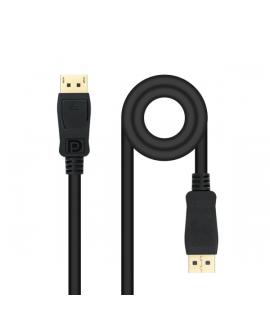 Nanocable Cable Displayport 1.4 DP/M-DP/M - Longitud 0.5m - Soporta Resoluciones de Video de hasta 8K - Color Negro