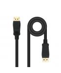 Nanocable Cable Displayport 1.4 DP/M-DP/M - Longitud 3m - Soporta Resoluciones de Video de hasta 8K - Color Negro