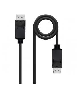 Nanocable Cable Displayport 1.2 CCS DP/M-DP/M - Longitud 2m - Soporta Resoluciones de Video de hasta 4K - Color Negro