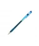Pilot Boligrafo de Gel G1 - Recargable - Punta de Bola 0.7mm - Trazo 0.32mm - Cuerpo Transparente - Color Azul