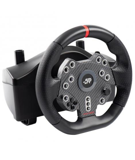 FR-TEC Grand Chelem Racing Wheel MKll Juego de Volante de Carreras + Pedales + Palanca de Cambios - Cambio de Marchas Reforzado 