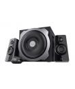 Trust Tytan Juego de Altavoces 2.1 USB 120W - Subwoofer de Madera - Mando a Distancia - Entrada Jack 3.5mm - Color Negro