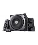 Trust Tytan Juego de Altavoces 2.1 USB 120W - Subwoofer de Madera - Mando a Distancia - Entrada Jack 3.5mm - Color Negro