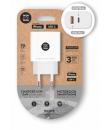 TechOneTech Cargador de Pared PD 65W con 1 Puerto USB-C + 1 Puerto USB-A
