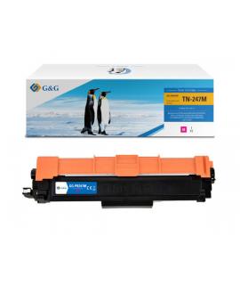 G&G Brother TN247/TN243 Magenta Cartucho de Toner Generico - Reemplaza TN247M/TN243M