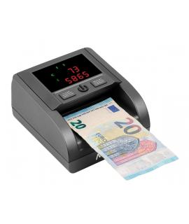 AVPos Contador/Detector de Billetes AVP-DT25G - Cuenta Cantidad de Billetes y Valor Total - Libras y Euros - Alta Velocidad de C