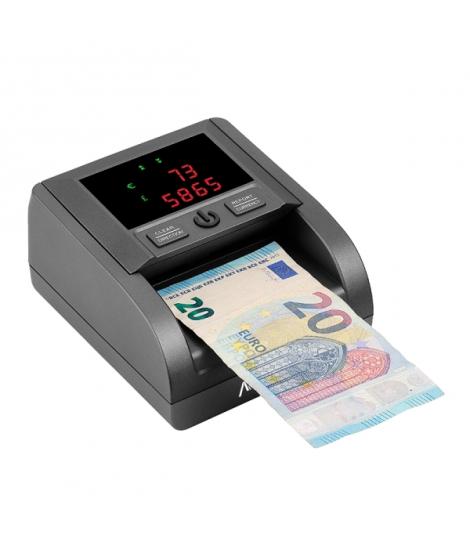 AVPos Contador/Detector de Billetes AVP-DT25G - Cuenta Cantidad de Billetes y Valor Total - Libras y Euros - Alta Velocidad de C