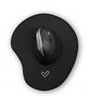Energy Sistem Raton Vertical de Oficina 5 Comfy + Alfombrilla - Inalambrico - Bateria Interna - Color Negro