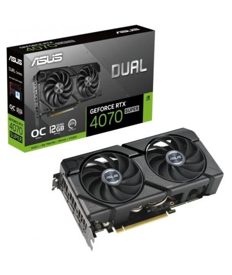 Asus Dual GeForce RTX 4070S EVO OC Edition Tarjeta Grafica 12GB GDDR6X DLSS3