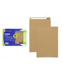 Bismark Pack de 6 Sobres de Papel Kraft 90gr - Medidas 184x261mm - Cierre Autoadhesivo - Color Marron